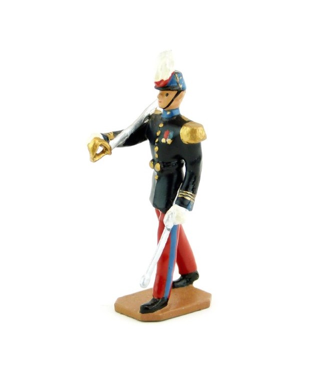 Officier au défilé (Saint-Cyr) (S.E.A)