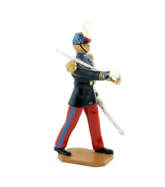 Officier au défilé (Saint-Cyr) (S.E.A)