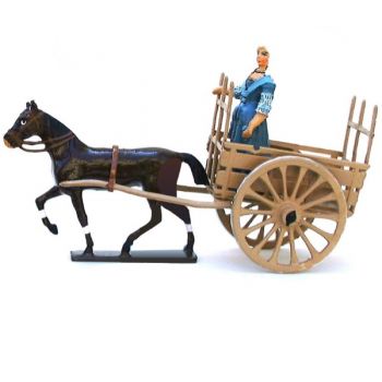 Marie-Antoinette dans la charrette (diorama « Marie-Antoinette à l'échafaud »)
