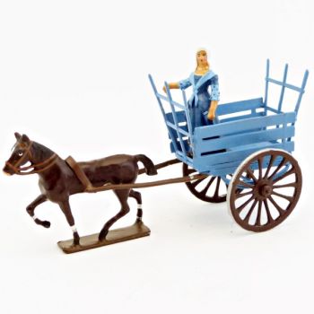 Marie-Antoinette dans la charrette (diorama « Marie-Antoinette à l'échafaud »)