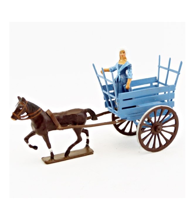 Marie-Antoinette dans la charrette (diorama « Marie-Antoinette à l'échafaud »)