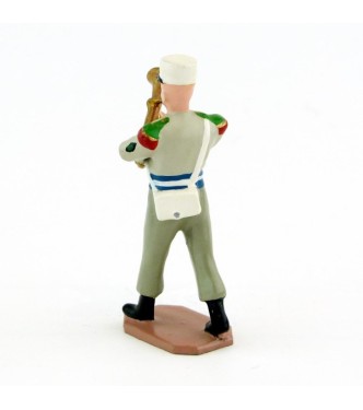 Cornet à piston de la Musique De La Légion Etrangère, tenue Terre de France (S.E