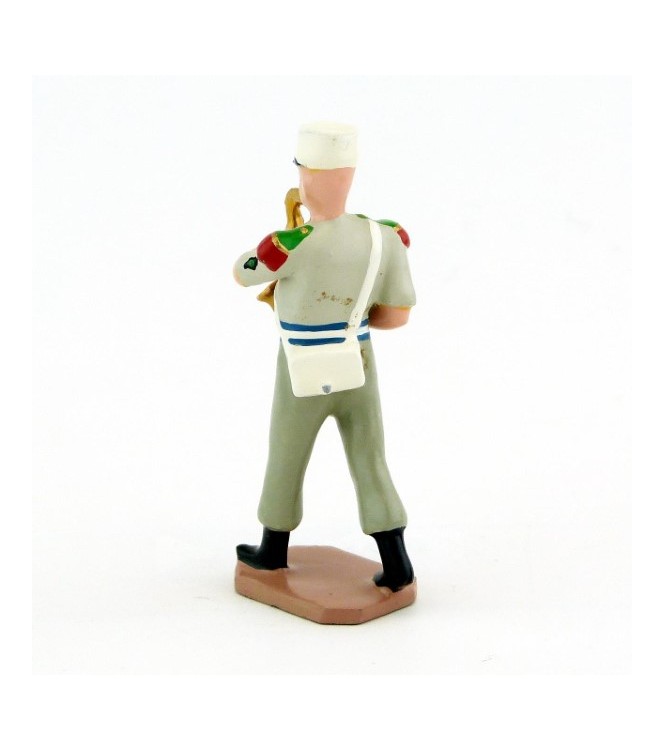 Saxophone ténor de la Musique De La Légion Etrangère, tenue Terre de France (S.E