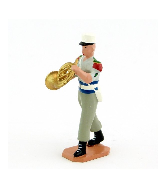 Cor d'harmonie de la Musique De La Légion Etrangère, tenue Terre de France (S.E.