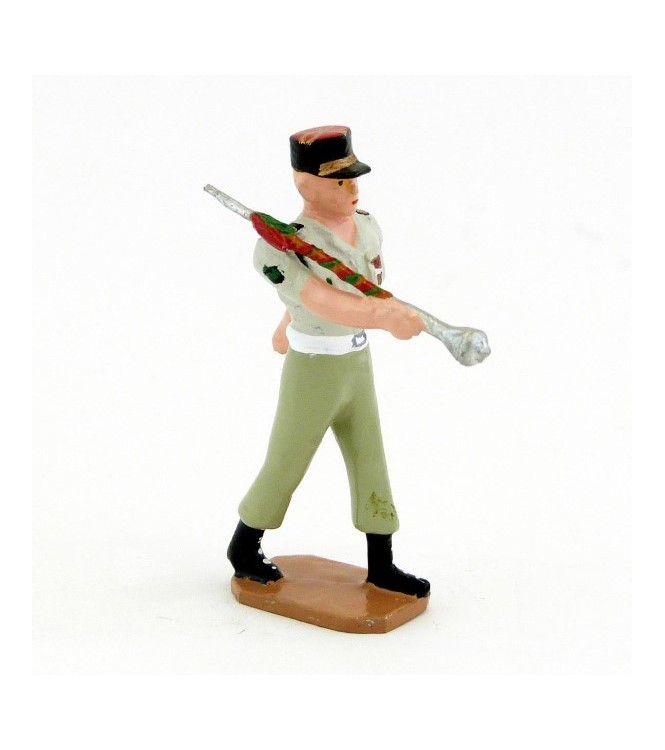 Tambour major de la Musique De La Légion Etrangère, tenue Terre de France (S.E.A
