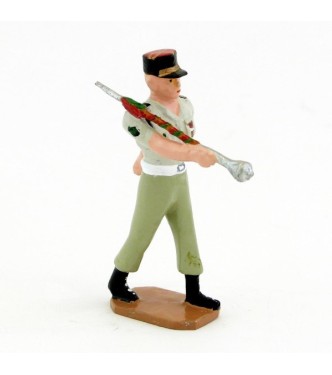 Tambour major de la Musique De La Légion Etrangère, tenue Terre de France (S.E.A