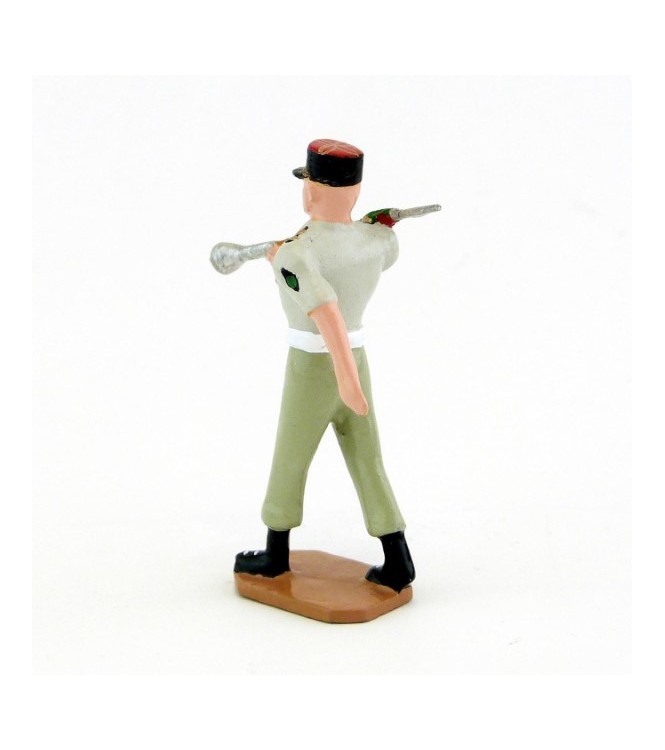 Tambour major de la Musique De La Légion Etrangère, tenue Terre de France (S.E.A