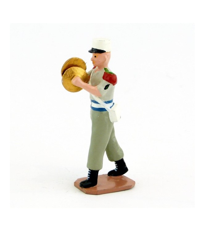 Cymbales de la Musique De La Légion Etrangère, tenue Terre de France (S.E.A)