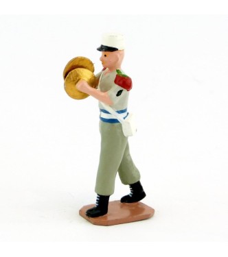 Cymbales de la Musique De La Légion Etrangère, tenue Terre de France (S.E.A)