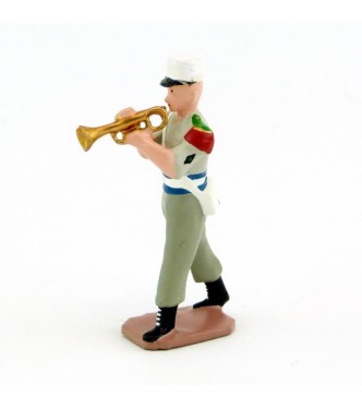 Trombone de la Musique De La Légion Etrangère, tenue Terre de France (S.E.A)