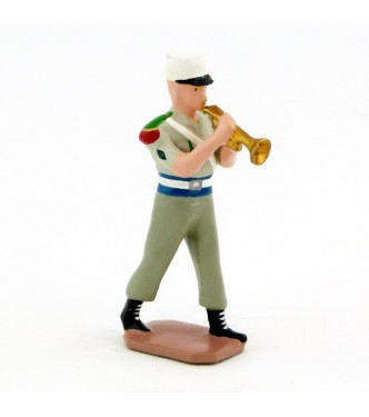Trombone de la Musique De La Légion Etrangère, tenue Terre de France (S.E.A)