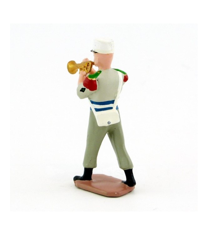 Trombone de la Musique De La Légion Etrangère, tenue Terre de France (S.E.A)