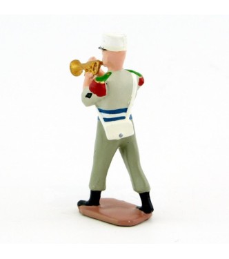 Trombone de la Musique De La Légion Etrangère, tenue Terre de France (S.E.A)