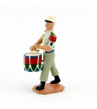 Tambourde la Musique De La Légion Etrangère, tenue Terre de France (S.E.A)