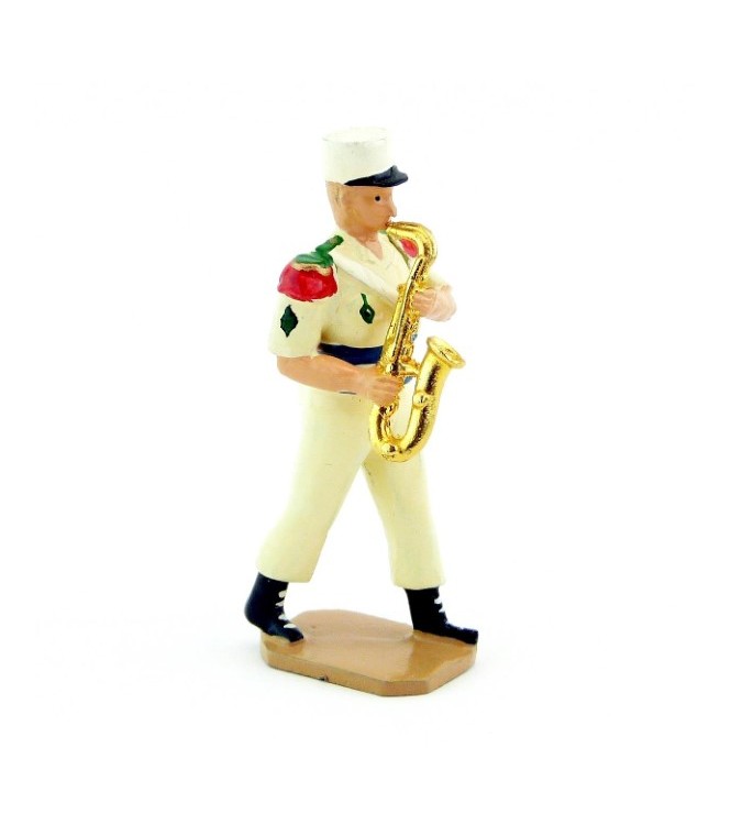 Saxophone ténor de la Musique De La Légion Etrangère, tenue Sable (S.E.A)