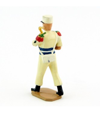 Saxophone ténor de la Musique De La Légion Etrangère, tenue Sable (S.E.A)