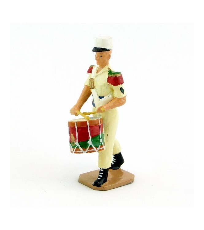 Tambourde la Musique De La Légion Etrangère, tenue Sable (S.E.A)