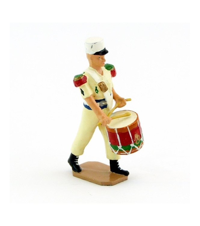 Tambourde la Musique De La Légion Etrangère, tenue Sable (S.E.A)
