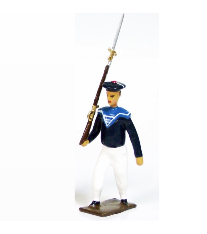 matelot des marins en bleu et blanc