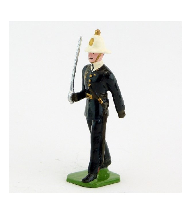 Officier, sabre au clair, des Royal Marines / Royal Scots Guards (S.E.A)
