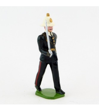 Officier, sabre au clair, des Royal Marines / Royal Scots Guards (S.E.A)