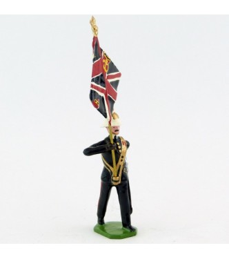 Porte-drapeau Homme (Union Jack) - Royal Marines / Royal Scots (S.E.A)
