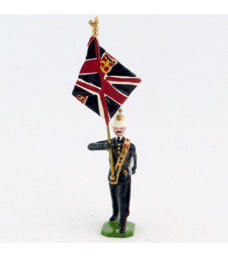 Porte-drapeau Homme (Union Jack) - Royal Marines / Royal Scots (S.E.A)
