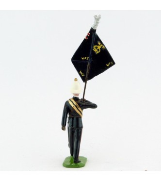 Porte-drapeau Homme (drapeau des Royal Marines) - Royal Marines / Royal Scots