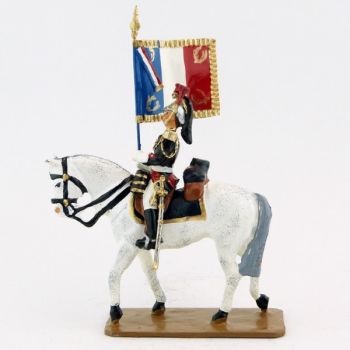 Porte étendard de la Garde Republicaine À Cheval (S.E.A)