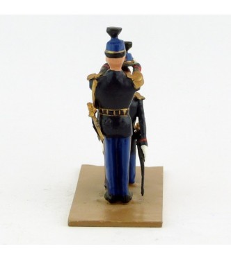 La remise du taconnet (2 figurines)- Gendarmerie (S.E.A)