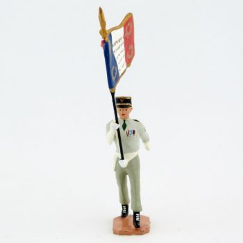 Porte-drapeau, tenue Terre de France - Légion Etrangère (S.E.A)
