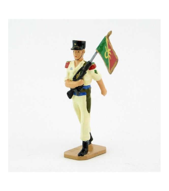 Porte fanion, tenue Sable - Légion Etrangère (S.E.A)