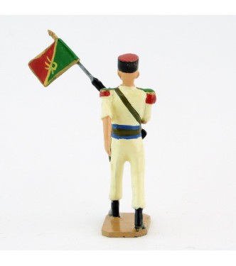Porte fanion, tenue Sable - Légion Etrangère (S.E.A)