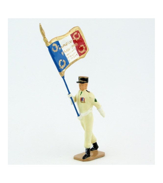 Porte-drapeau, tenue Sable - Légion Etrangère (S.E.A)
