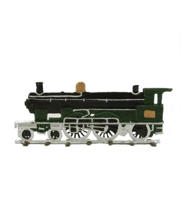 Locomotive (train à vapeur plat pour saynètes demi-ronde bosse)