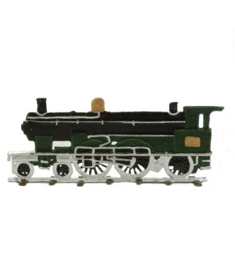 Locomotive (train à vapeur plat pour saynètes demi-ronde bosse)