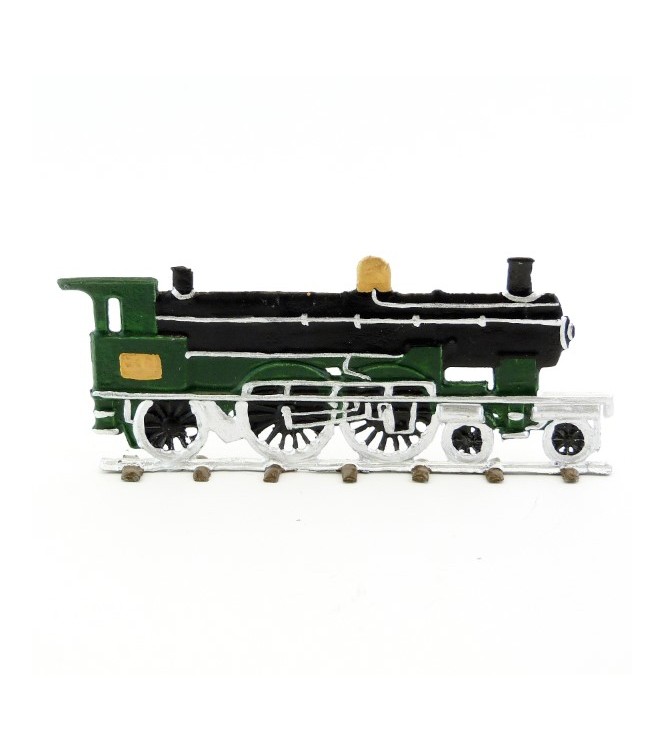 Locomotive (train à vapeur plat pour saynètes demi-ronde bosse)