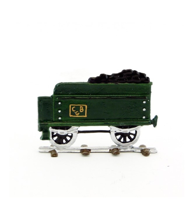 Tender (train à vapeur plat pour saynètes demi-ronde bosse)