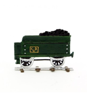 Tender (train à vapeur plat pour saynètes demi-ronde bosse)