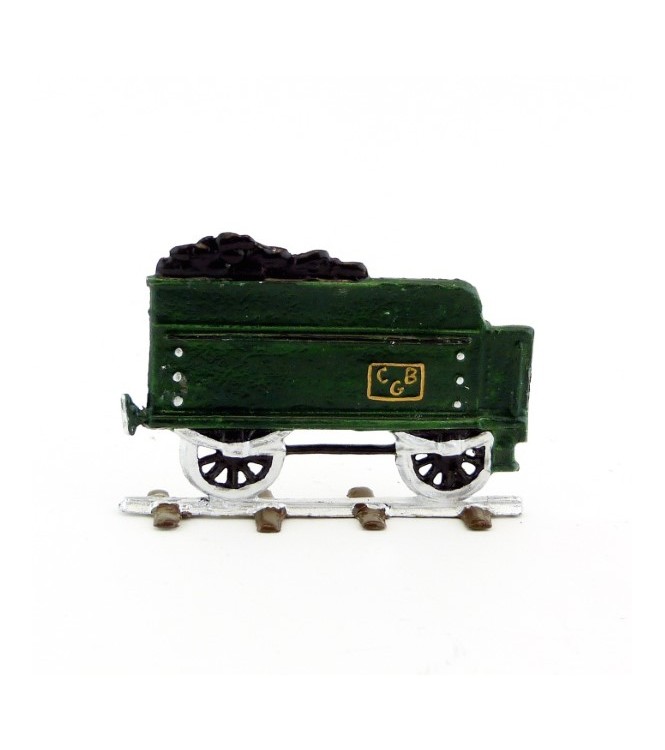 Tender (train à vapeur plat pour saynètes demi-ronde bosse)