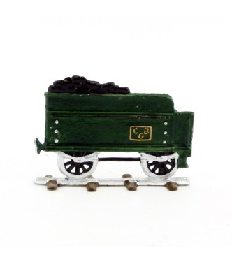Tender (train à vapeur plat pour saynètes demi-ronde bosse)