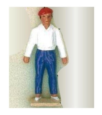 Arbitre (diorama ''la pelote Basque'')