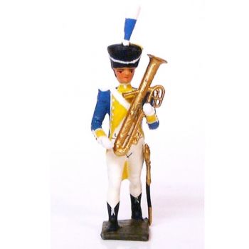 Ophicléïde de la musique du 3e rgt de Grenadiers (Grenadiers Hollandais) de la G