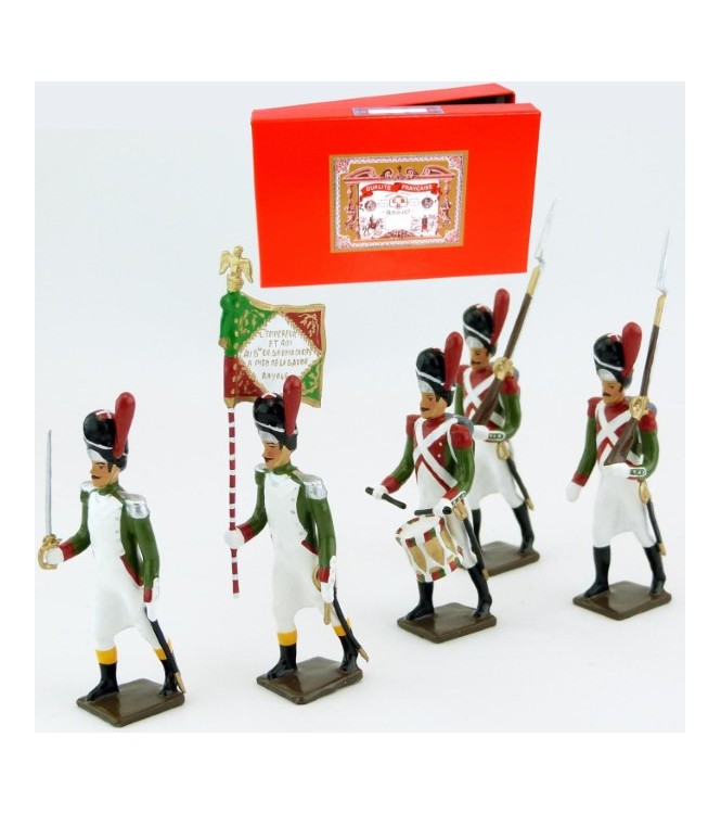 Grenadiers de la Garde Royale Italienne (1805-1814), coffret de 5 figurines