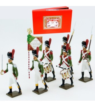 Grenadiers de la Garde Royale Italienne (1805-1814), coffret de 6 figurines