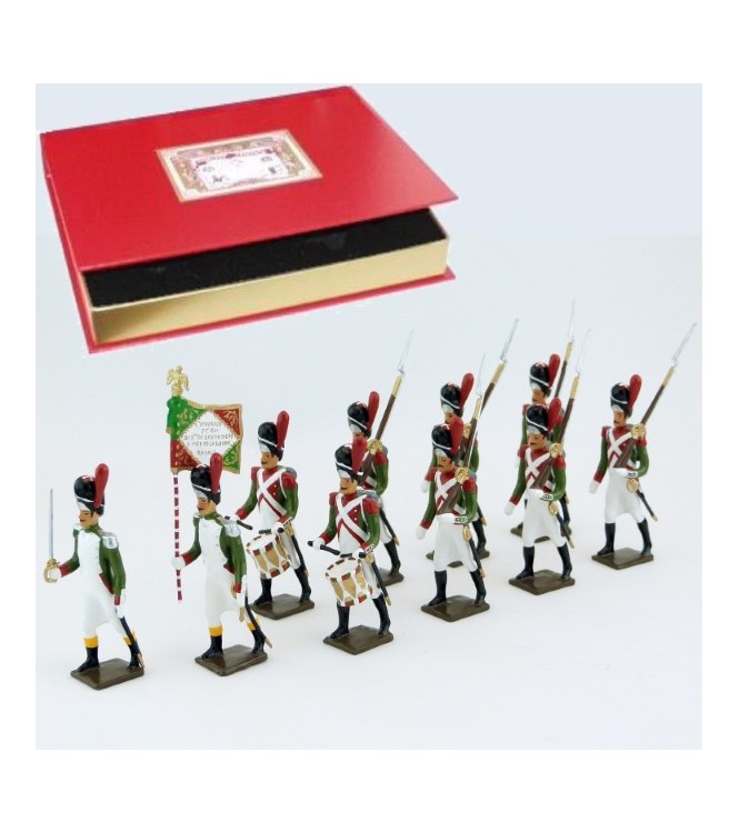 Grenadiers de la Garde Royale Italienne (1805-1814), coffret de 12 figurines