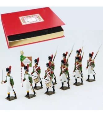 Grenadiers de la Garde Royale Italienne (1805-1814), coffret de 12 figurines