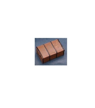 malle (valise) marron (diligence Wells Fargo)