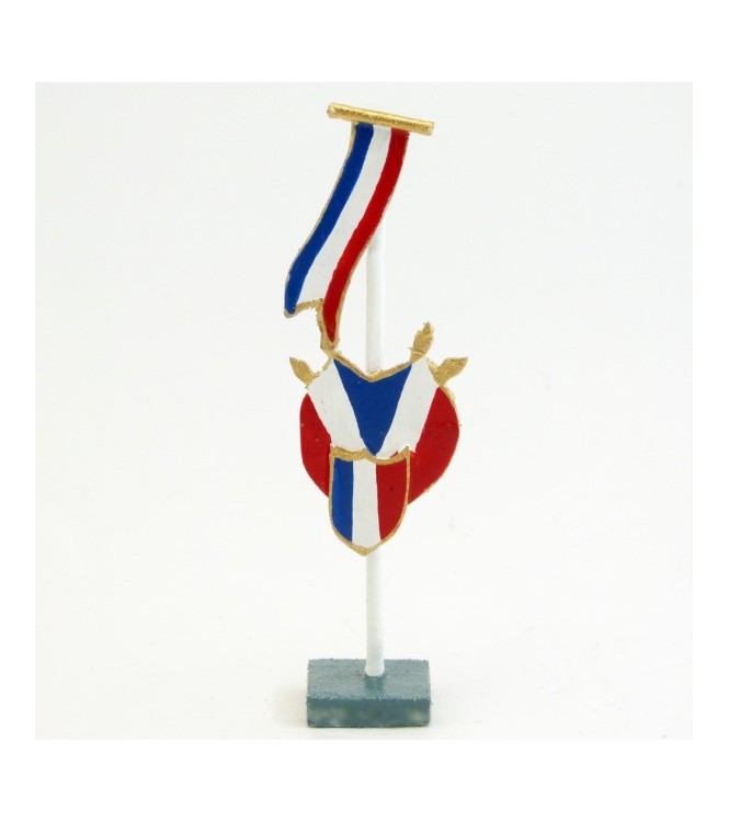 petit oriflamme (bois) (h. ± 10 cm)