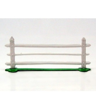 barrière blanche de Ferme - grand modèle